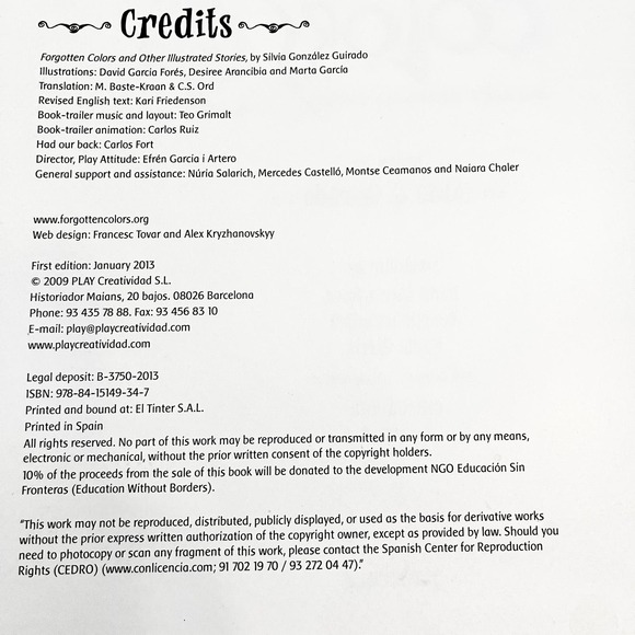 Carmesina : Forgotten colors and illustrated stories -by Silvia González Guirado - Picture 6 of 6